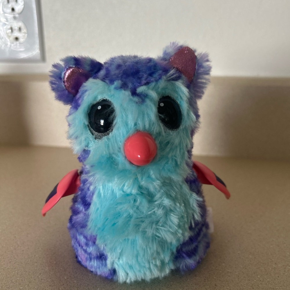 Hatchimals - Colorful Plush Owl Toy with Pink Accents